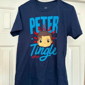 Marvel Collector Corps Spider-Man Far From Home Peter Tingle Shirt